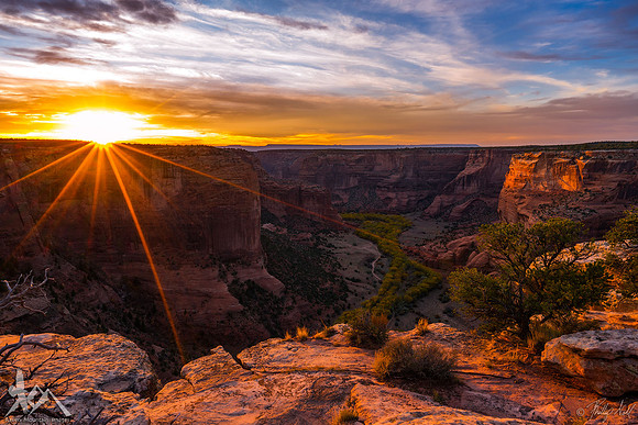 The Sun Sets on Canyon de Chelly