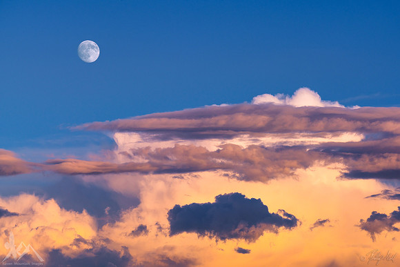 Moon And Clouds