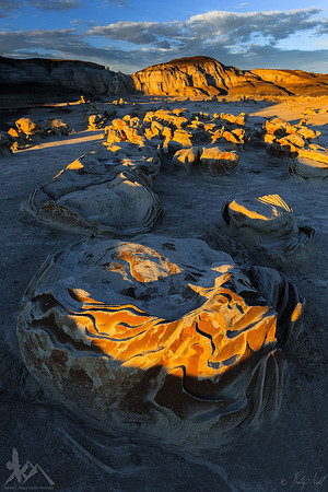 First Light at Bisti