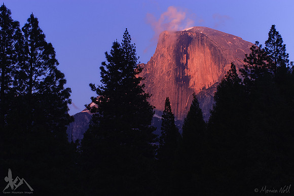 Half Dome Sunset