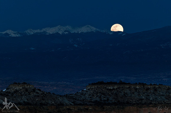 Moonrise Over Truchas