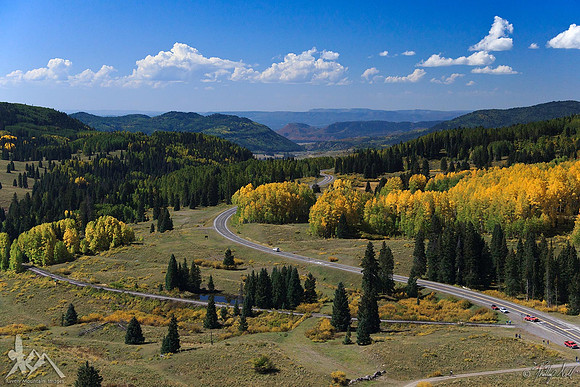 Looking South From Windy Point
