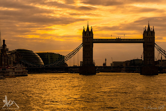 Sunset on the Thames