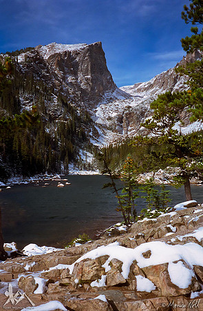 First Snow at Dream Lake